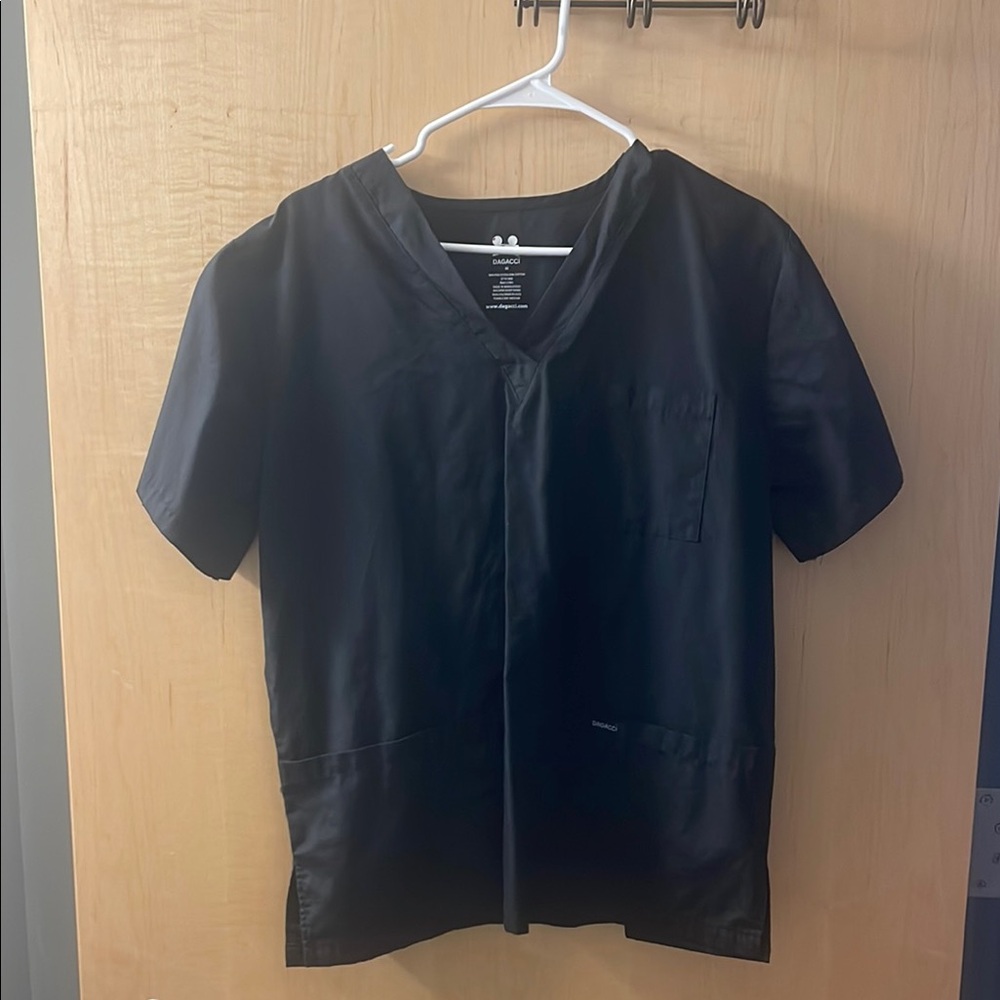 Dagacci Black Scrub Top and Pants set